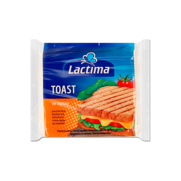Сир пл тостовий Тост 36,2% в/уп 130г Lactima Польща 2/4356 фото