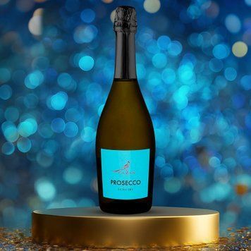 Вино ігристе Італія біле сухе Prosecco Vino Spumante Extra Dry Fazan DOC 0,75л 4/23783 фото