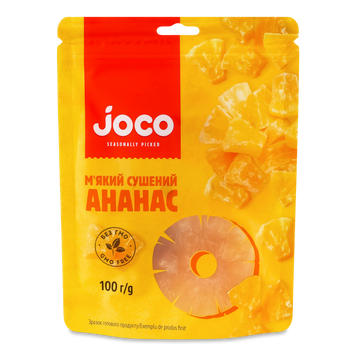 Ананас суш д/п 100г JOCO 9/40134 фото
