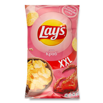 Чіпси картопляні краб м/у 170г Lay's 9/20439 фото