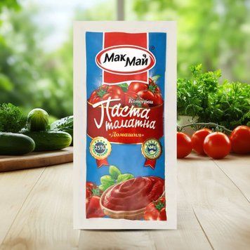 Паста томат Домашня 25% д/п 70г МакМай 9/11322 фото