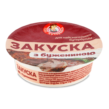 Закуска з бужениною 50% 85г Пані Хуторянка Україна 2/9320 фото
