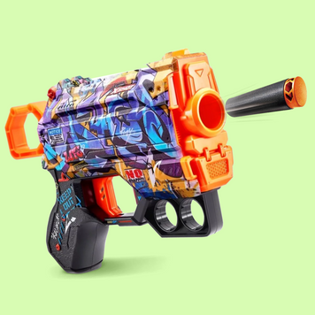 Бластер швидкострільний Skins Menace Game Over 8п 36515B X-Shot 36/147545 фото