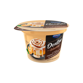 Десерт Деліссімо Сінабон-кориця-мандарин ст 180г DANONE 2/7776 фото