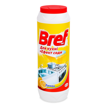 Засіб для чищення Лимон+сода 500г BREF 07/1189 фото