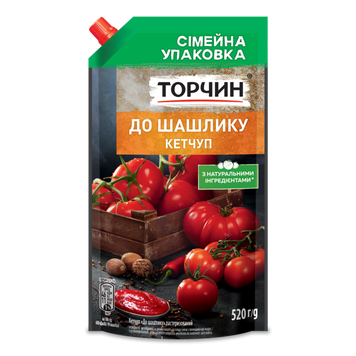Кетчуп Шашличний д/п 520г Торчин 9/27362 фото