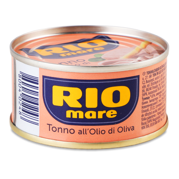 Тунець в/о з/б з/к 80г Rio Mare 9/7432 фото