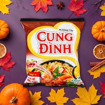 Вермішель швидкого приготування CUNG DINH &laquo;Краб з лаксою&raquo;, 79 г 9/40833 фото