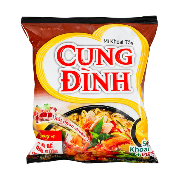 Вермішель швидкого приготування CUNG DINH &laquo;Краб з лаксою&raquo;, 79 г 9/40833 фото