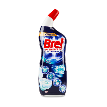 Гель для туалету Яскраво-білий 750/700мл BREF POWER 07/17302 фото
