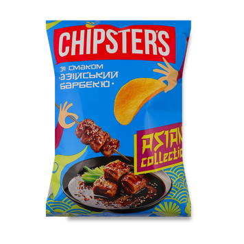 Чипси картопляні &laquo;Азійський барбекю&raquo; 100 г ТМ Chipster&rsquo;s 9/41158 фото