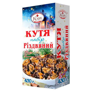 Кутя Різдвяний н-р к/у 430г Козуб Продукт 9/21792 фото