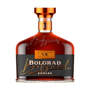 Коньяк 3*** Bolgrad 40% 0,5л Болград 4/8397 фото