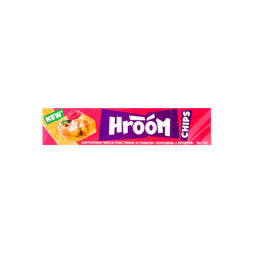Чіпси картопляні прес холодець/хрон к/у 50г HROOM 9/21445 фото