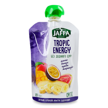 JAFFA Смузі Tropic Energy Манго/Банан/Гуава/Маракуйа 0,120л 9/25345 фото