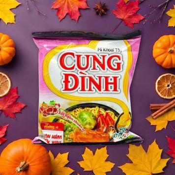 Вермішель ш/п свинячі ребра з п'ятьма фруктами м/у 80г CUNG DINH 9/40834 фото