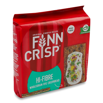 Хлібці житні ц/з з висівками Hi-Fibre м/у 200г Finn Crisp 9/6610 фото