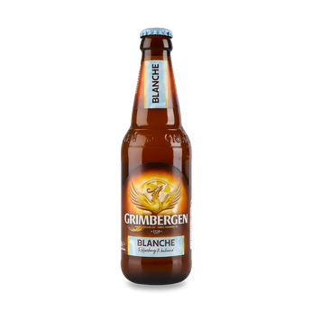 Пиво Бельгія Grimbergen Blanche світле 0,33л 4/10702 фото