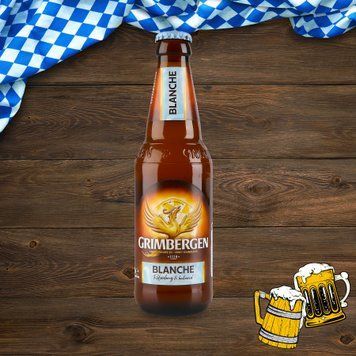 Пиво Бельгія Grimbergen Blanche світле 0,33л 4/10702 фото