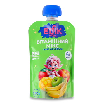 Д-Х пюре вітам мікс м/у 100г Elfik Magic 6/2436 фото