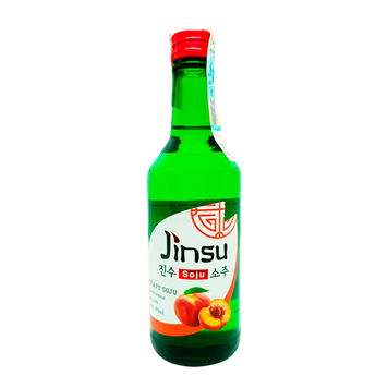 Соджу Jinsu зі смаком сливи ск 0,375л 13% 4/25200 фото