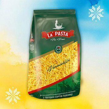 Макарони &laquo;Вермішель&raquo; La Pasta, 400 г 9/16066 фото