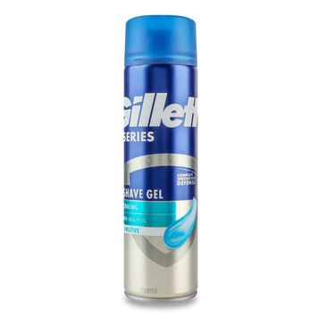 Гель для гоління Охолоджуючий СІРІЕЗ 200мл GILLETTE 08/37375 фото