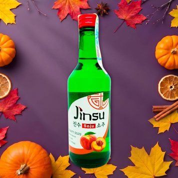 Соджу Jinsu зі смаком сливи ск 0,375л 13% 4/25200 фото