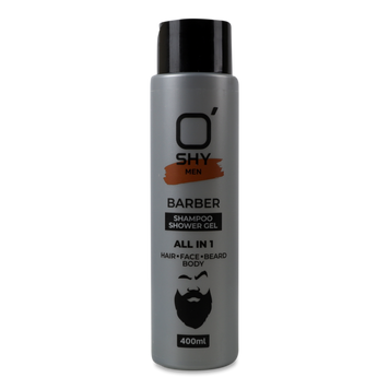 Шампунь-гель д/душу Men All in 1 Barber 400 мл O'Shy 07/27310 фото