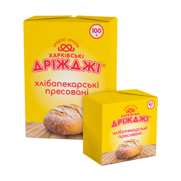 Дріжджі пекарські 100 г Дріжджі Харків 5/0523 фото