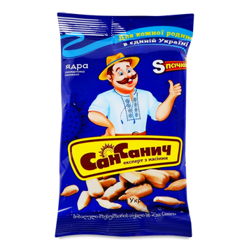 Насіння соняшника очищ м/у 50г Сан Санич 9/22092 фото