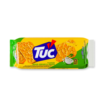 Печиво Крекер Тук цибуля/сметана 100г KRAFT 1/8505 фото