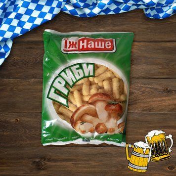 Кукурудзяні палички &laquo;Грибні&raquo; 45 г Їж наше 1/15425 фото