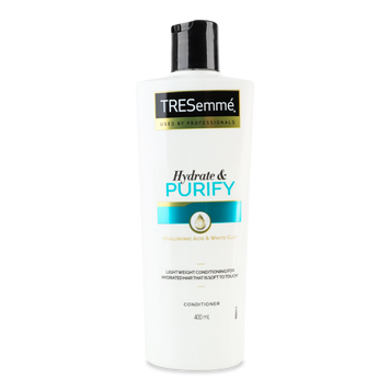 Кондиціонер д/волосся Hydrate&Purify зволожувальний 400мл TRESEMME 07/27831 фото
