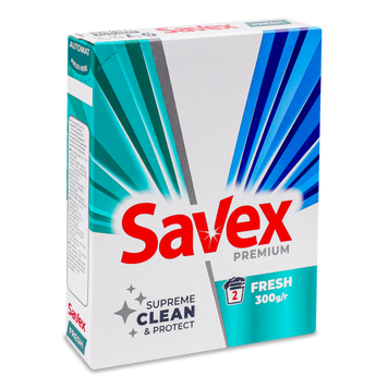Порошок пральний parfum lock 2в1 fresh 300г Ficosota Savex 07/22817 фото