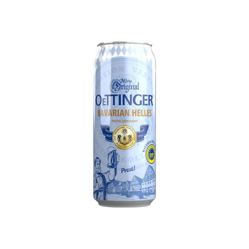Пиво Oettinger Bavarian Helles свiтле з/б 0,5л 4/23631 фото