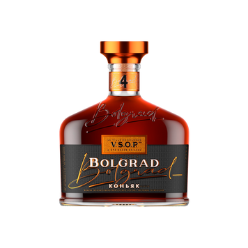 Коньяк 4**** Bolgrad 40% 0,5л Болград 4/8398 фото