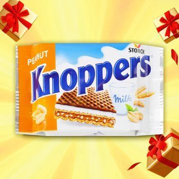 Вафлі Knoppers &laquo;Арахіс&raquo;, 25 г 1/15325 фото