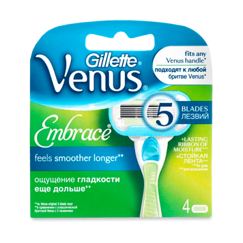 Картридж Venus Embrace 4шт GILLETTE 07/7574 фото
