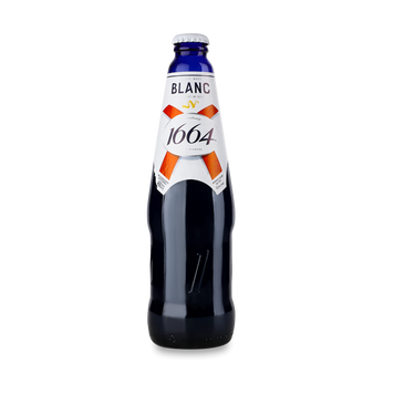 Пиво Kronenbourg 1664 Blanc біле 0,46л 4/12800 фото