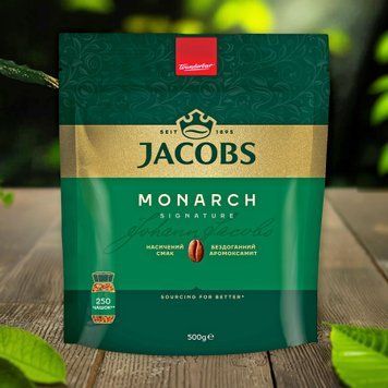 Кава розчинна Jacobs Monarch, 500 г 7/11718 фото