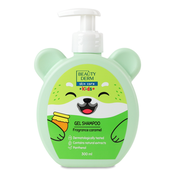 Шампунь-гель Kids 2в1 з ароматом карамелі 300 мл Beautyderm 07/27376 фото