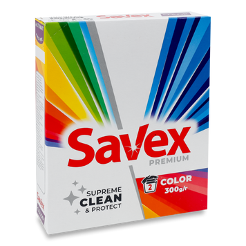 Порошок пральний parfum lock 2в1 color 300г Ficosota Savex 07/22818 фото