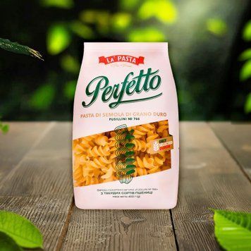 Макарони Спіраль Perfetto п/е 400г La Pasta 9/37406 фото