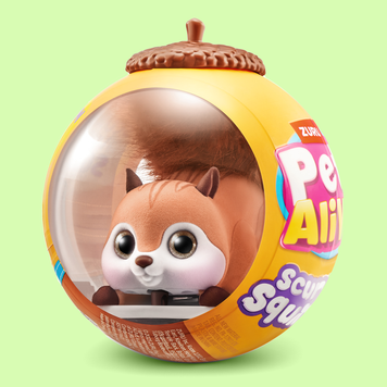 Інтерактивна іграшка Pets Alive S1 Білочка коричнева 9565E Pets Robo Alive 26/29348 фото