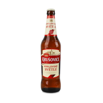 Пиво Krusovice Svetle св ск 0,5л алк 4,2% Україна 4/14105 фото