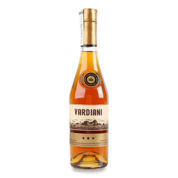 Коньяк 3*** 40% 0,5л Vardiani 4/19594 фото