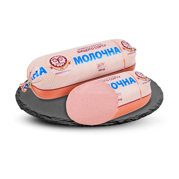 Ковбаса Молочна в/ґ п/а 500г Кременчук МК Україна 8/9062 фото