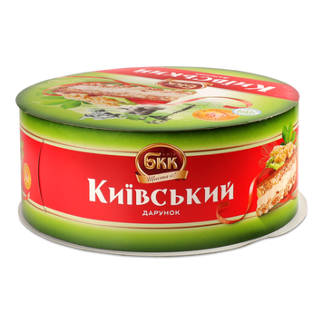 Торт Київський з арахісом 0,45кг БКК 34/6198 фото