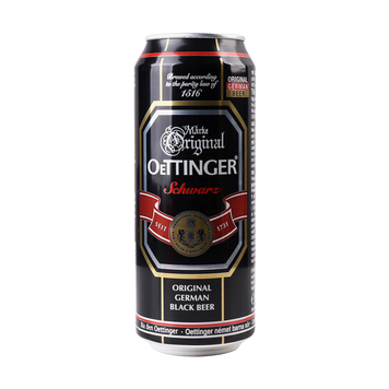 Пиво Oettinger Black Beer темне 0,5 л 4/23632 фото